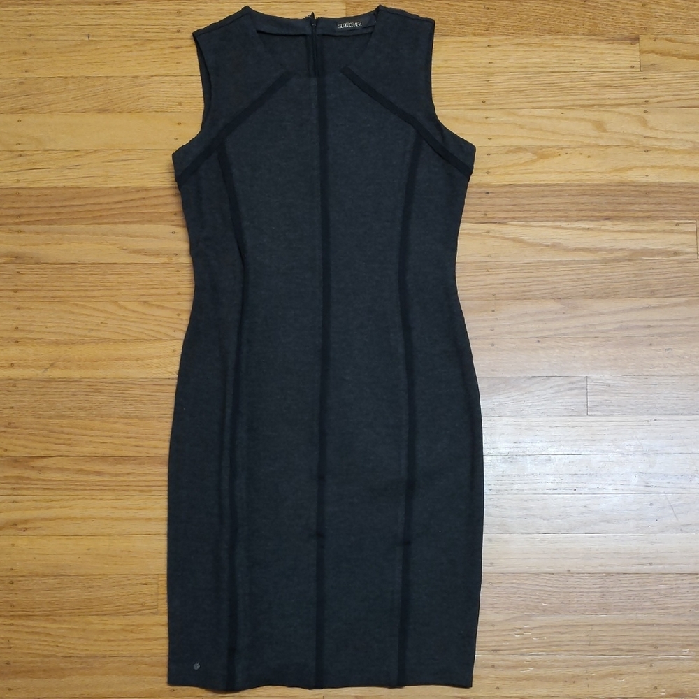 Brand New Supertrash Charcoal Sleeveless Midi Dress